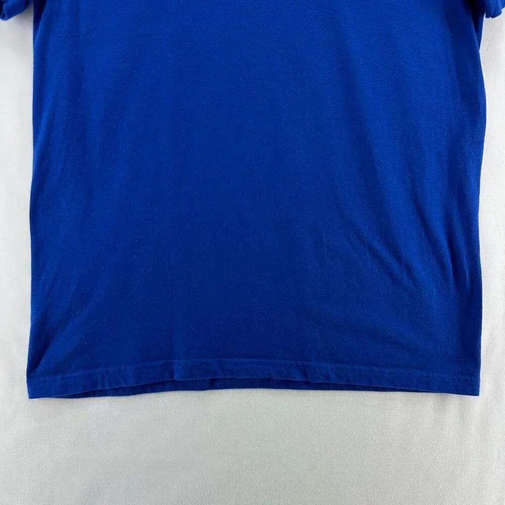 The Nike Tee Shirt Youth Size L Blue Short Sleeve Los Angeles Dodgers Logo - Picture 4 of 10